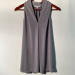 Green Envelope - v-neck top. Size M